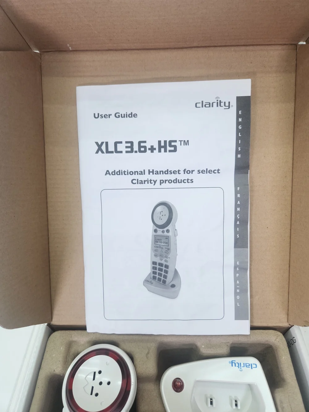 Clarity XLC3.6+HS Accessory Handset – DECT 6.0 Amplified Phone